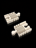 Short Wooden Train Track Adapter